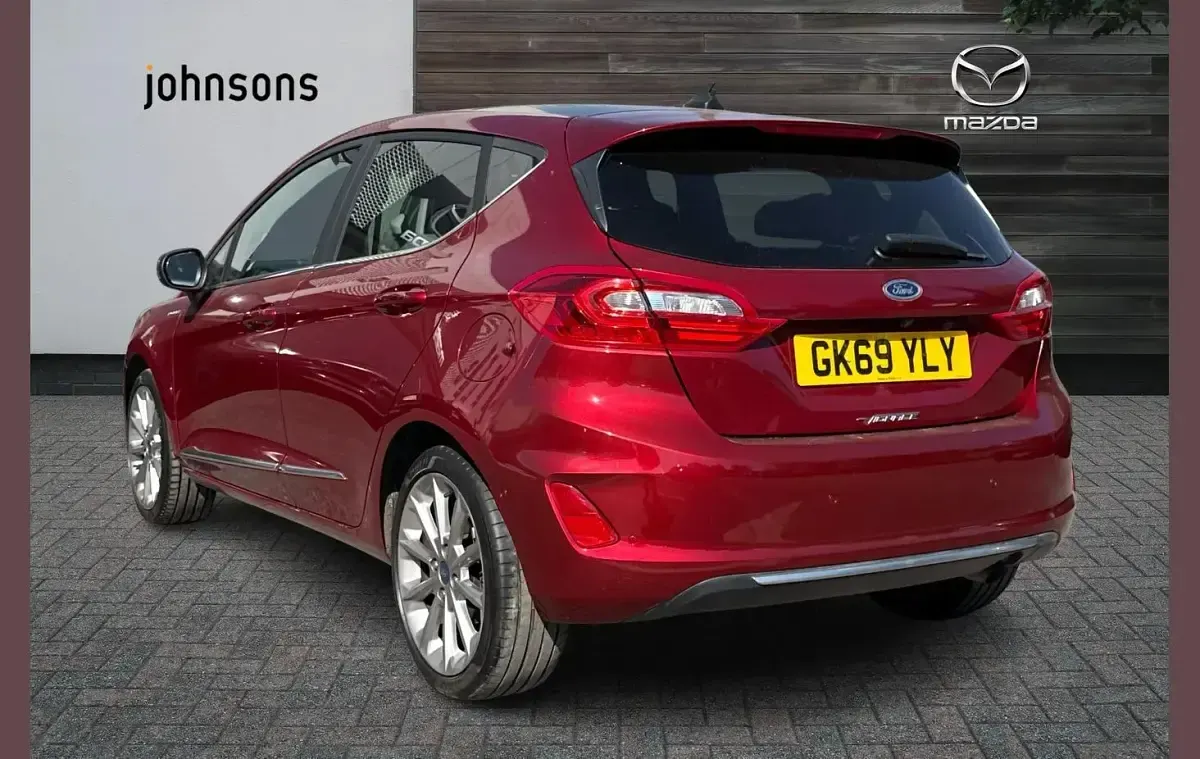 Used Ford Fiesta Vignale 123 HP (90 kW) 2019 Red Hatchback