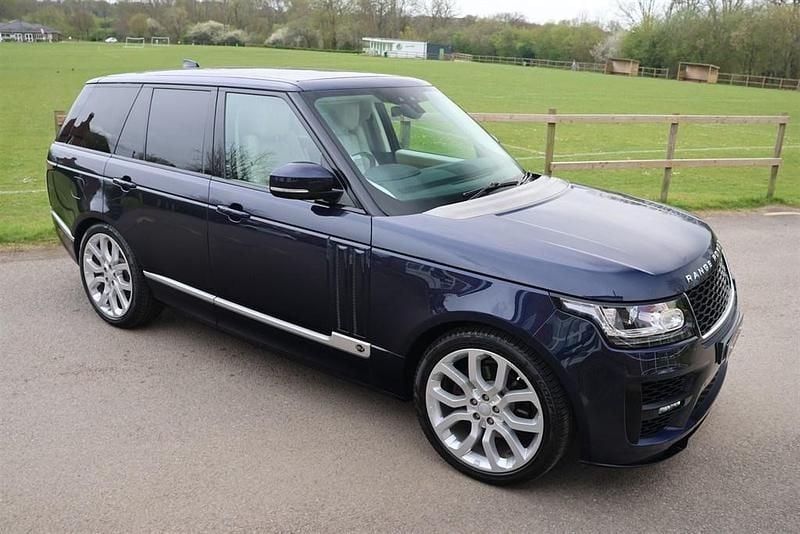 Used Land Rover Range Rover S 258 HP (189 kW) 2018 Loire blue SUV