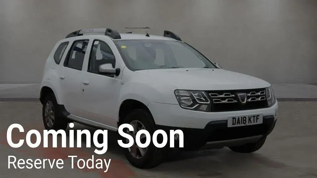 Used Dacia Duster 123 HP (90 kW) 2018 White SUV