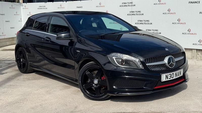 Used Mercedes A250 AMG 2014 Black Hatchback