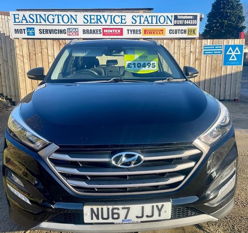 Używany Hyundai Tucson SE 177 KM (130 kW) 2017 Czarny SUV