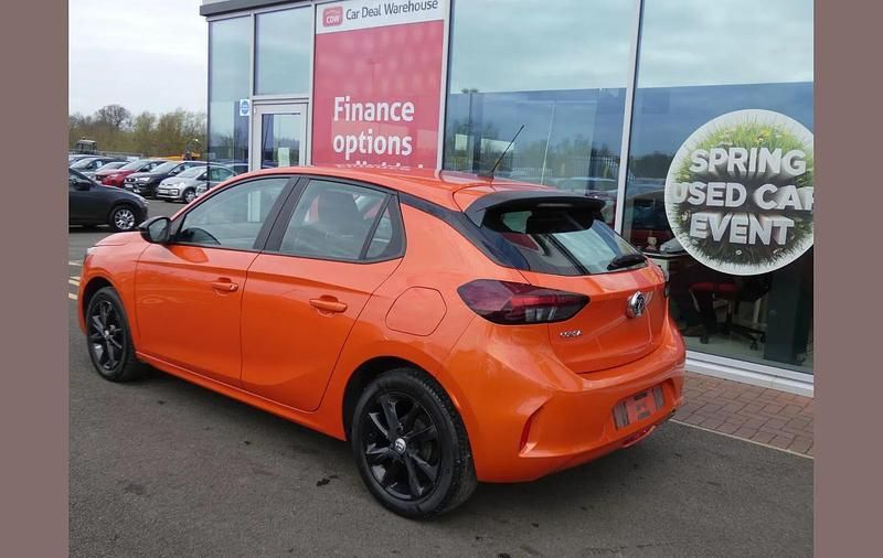 Used Vauxhall Corsa 73 HP (53 kW) 2020 Orange Hatchback