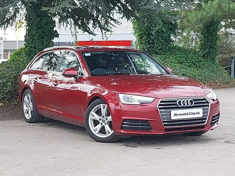 Red Used 2016 Audi A4 Sport Estate | £9,298 (Fair price) - Image 1/4