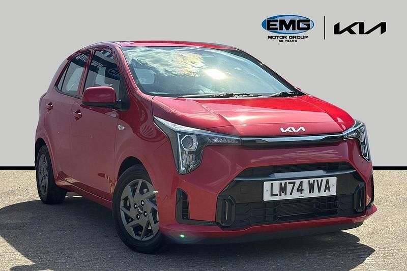 Blaze red Used 2024 Kia Picanto 2 Hatchback | £14,995 (Fair price) - Image 1/3