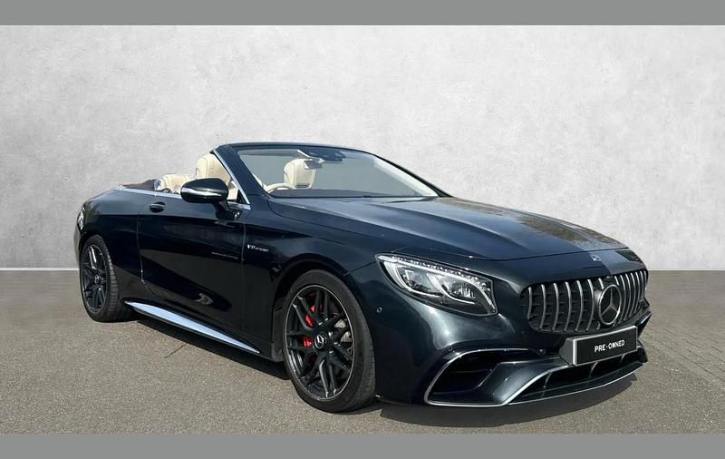 Used Mercedes S63 AMG 603 HP (443 kW) 2019 Black Cabriolet