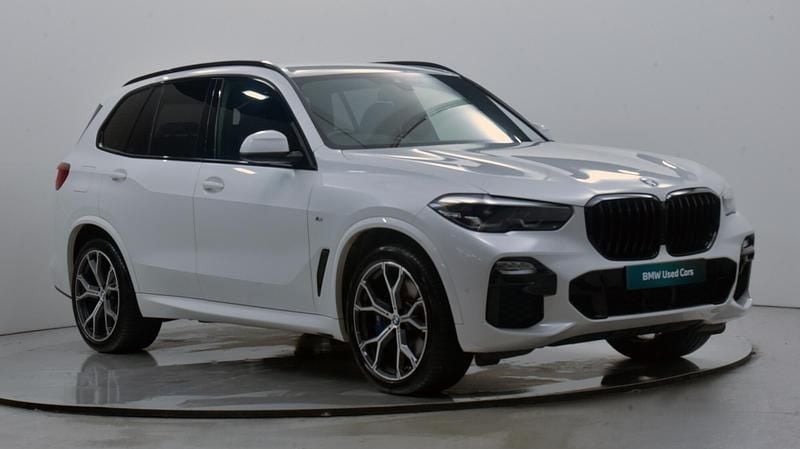 Used BMW X5 M Sport 261 HP (191 kW) 2020 White SUV