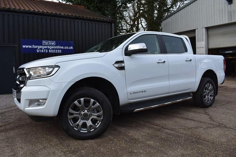 Used Ford Ranger Limited 2018 White Pickup