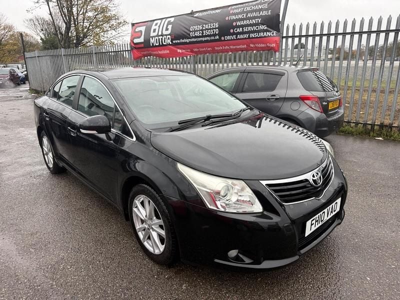 Used Toyota Avensis 2010 Black Sedan