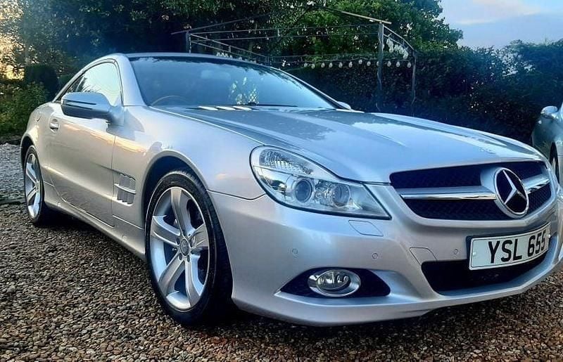 Silver Used 2008 Mercedes SL350 Cabriolet | £8,800 (Super price) - Image 1/4
