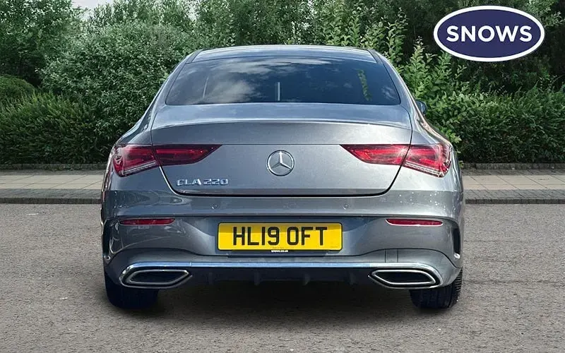 Used Mercedes CLA220 AMG Line Premium Plus 190 HP (139 kW) 2019 Grey Sedan