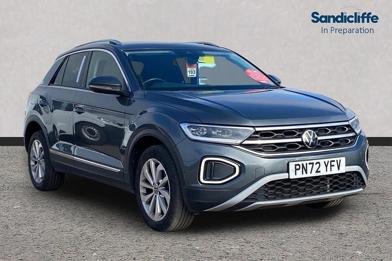 Used VW T-Roc Style 110 HP (80 kW) 2022 Grey SUV