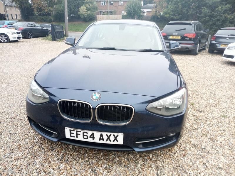 Blue Used 2014 BMW 116 Sport Line Hatchback | £7,450 (Expensive) - Image 1/3