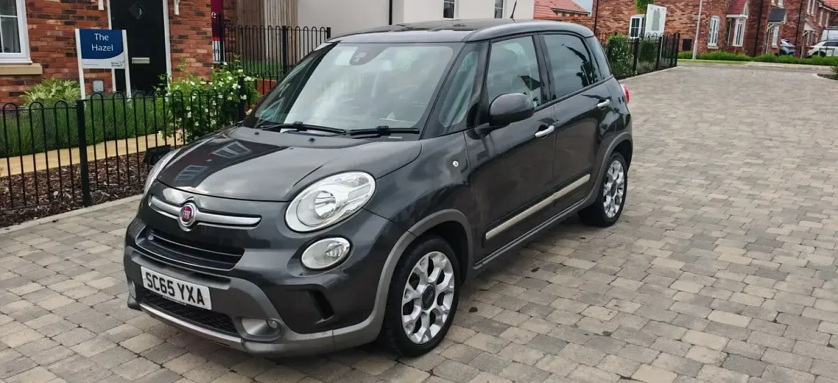 Used Fiat 500L Trekking 95 HP (69 kW) 2016 Grey MPV