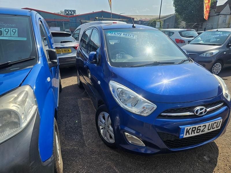 Used Hyundai i10 SE 85 HP (62 kW) 2012 Blue Hatchback