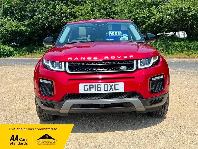 Used Land Rover Range Rover evoque SE 2016 Red