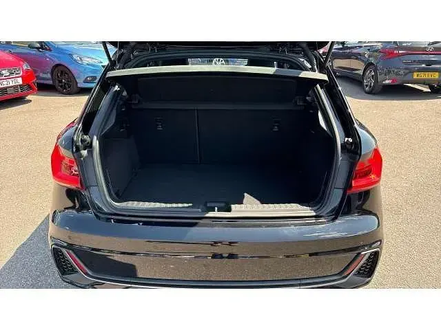 Used Audi A1 S-Line 110 HP (80 kW) 2022 Black Hatchback