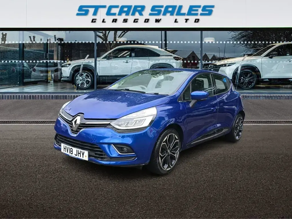 Used Renault Clio Dynamique 90 HP (66 kW) 2018 Blue Hatchback