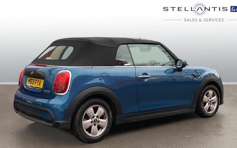 Used Mini Cooper Cabriolet Classic 136 HP (100 kW) 2021 Blue Cabriolet