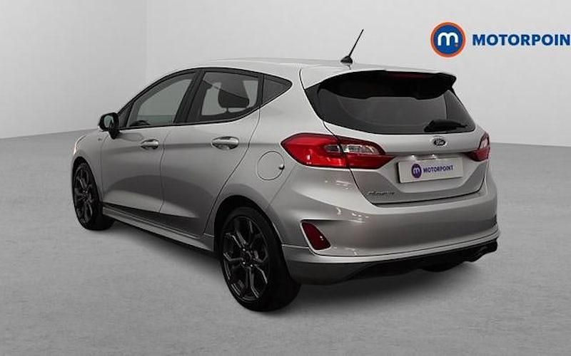 Used Ford Fiesta ST-Line 125 HP (91 kW) 2019 Silver Hatchback