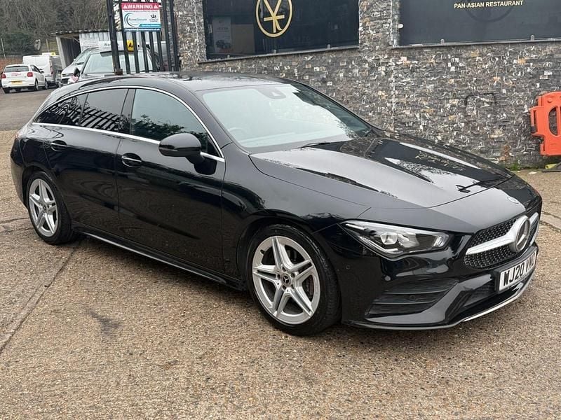 Used Mercedes CLA180 AMG line 2020 Black Sedan
