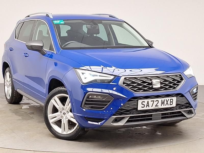 Used Seat Ateca FR 150 HP (110 kW) 2022 Blue SUV