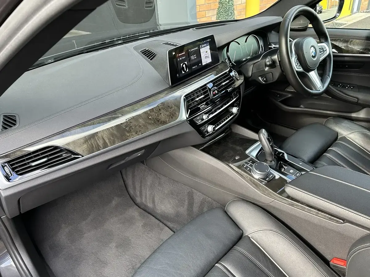 Used BMW 530 M Sport 265 HP (194 kW) 2018 Grey Sedan