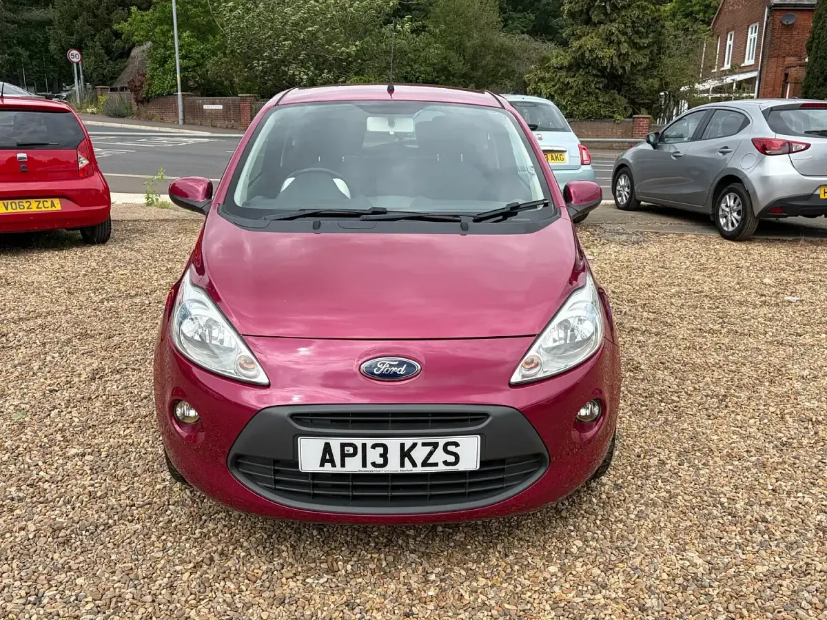 Used Ford Ka Titanium 69 HP (50 kW) 2013 Red Hatchback