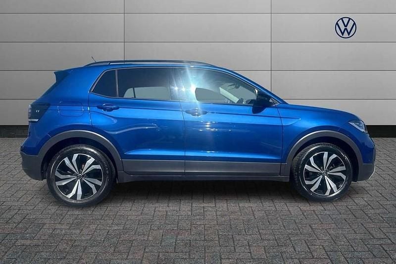Used VW T-Cross Black Edition 110 HP (80 kW) 2022 Blue SUV