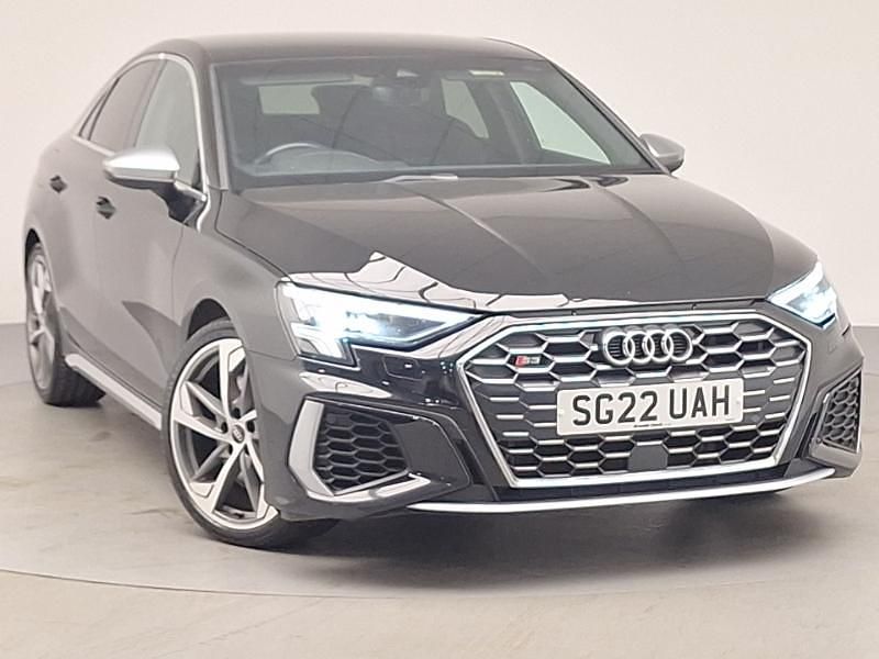 Black Used 2022 Audi S3 Comfort Sedan | £29,998 (Fair price) - Image 1/4