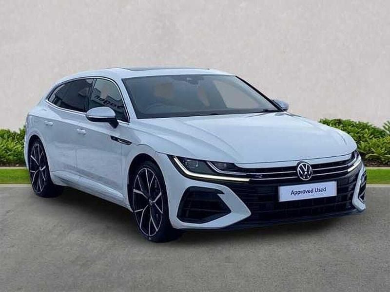 White Used 2021 VW Arteon R Estate | £31,932 (Fair price) - Image 1/4