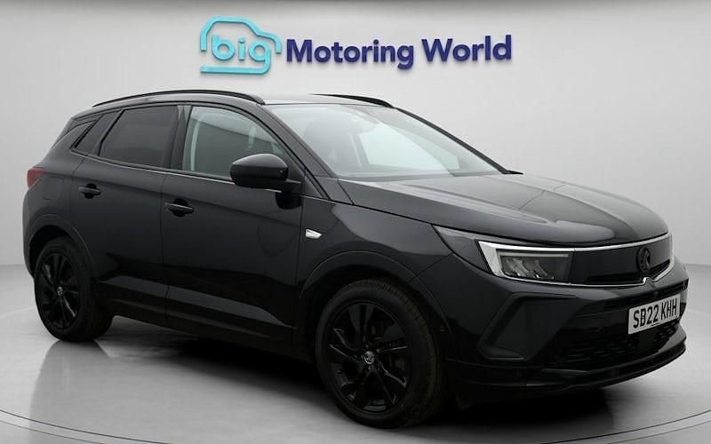 Used Vauxhall Grandland X GS Line 224 HP (164 kW) 2022 Black SUV