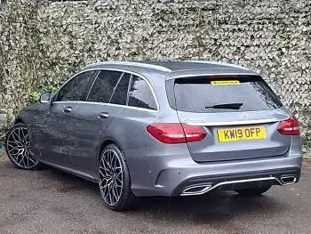 Used Mercedes C300 AMG Line Premium 245 HP (180 kW) 2019 Grey Estate