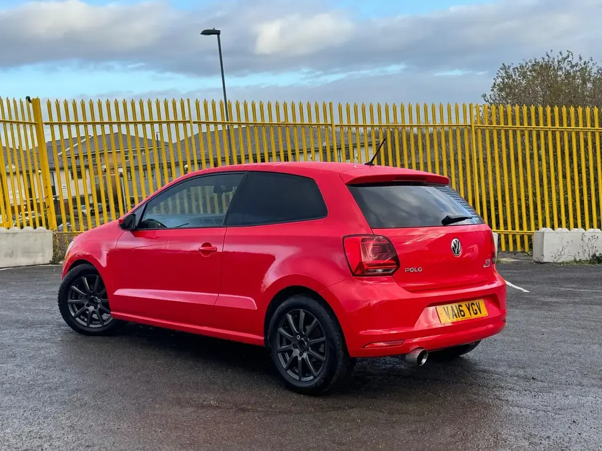 Used VW Polo Match 2016 Red Hatchback