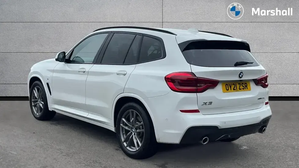 Used BMW X3 M Sport 190 HP (139 kW) 2021 White SUV