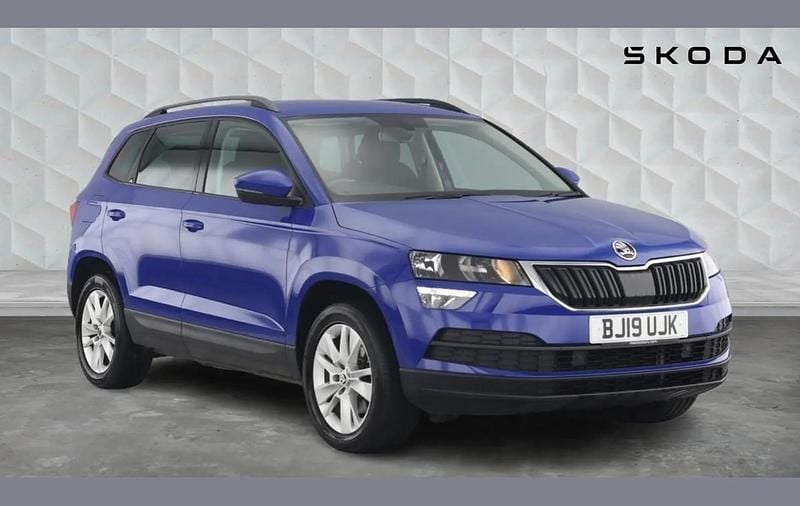 Blue Used 2019 Skoda Karoq SE Technology SUV | £12,284 (Good price) - Image 1/4