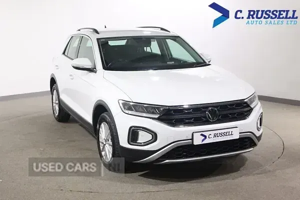 Used VW T-Roc Life 150 HP (110 kW) 2023 White SUV