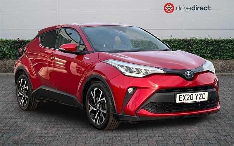 Used Toyota C-HR Design 122 HP (89 kW) 2019 Red SUV