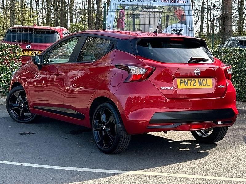 Used Nissan Micra S 92 HP (67 kW) 2022 Red Hatchback