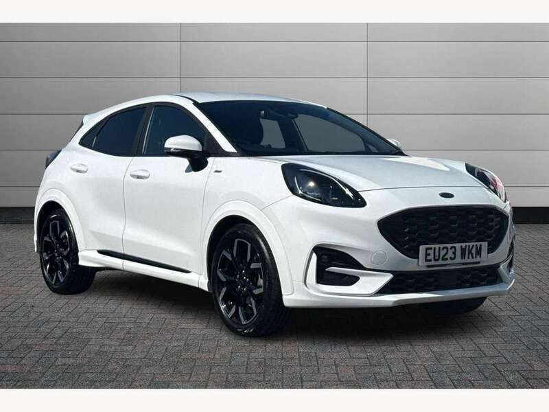 White Used 2023 Ford Puma ST-Line X SUV | £17,390 (Fair price) - Image 1/2
