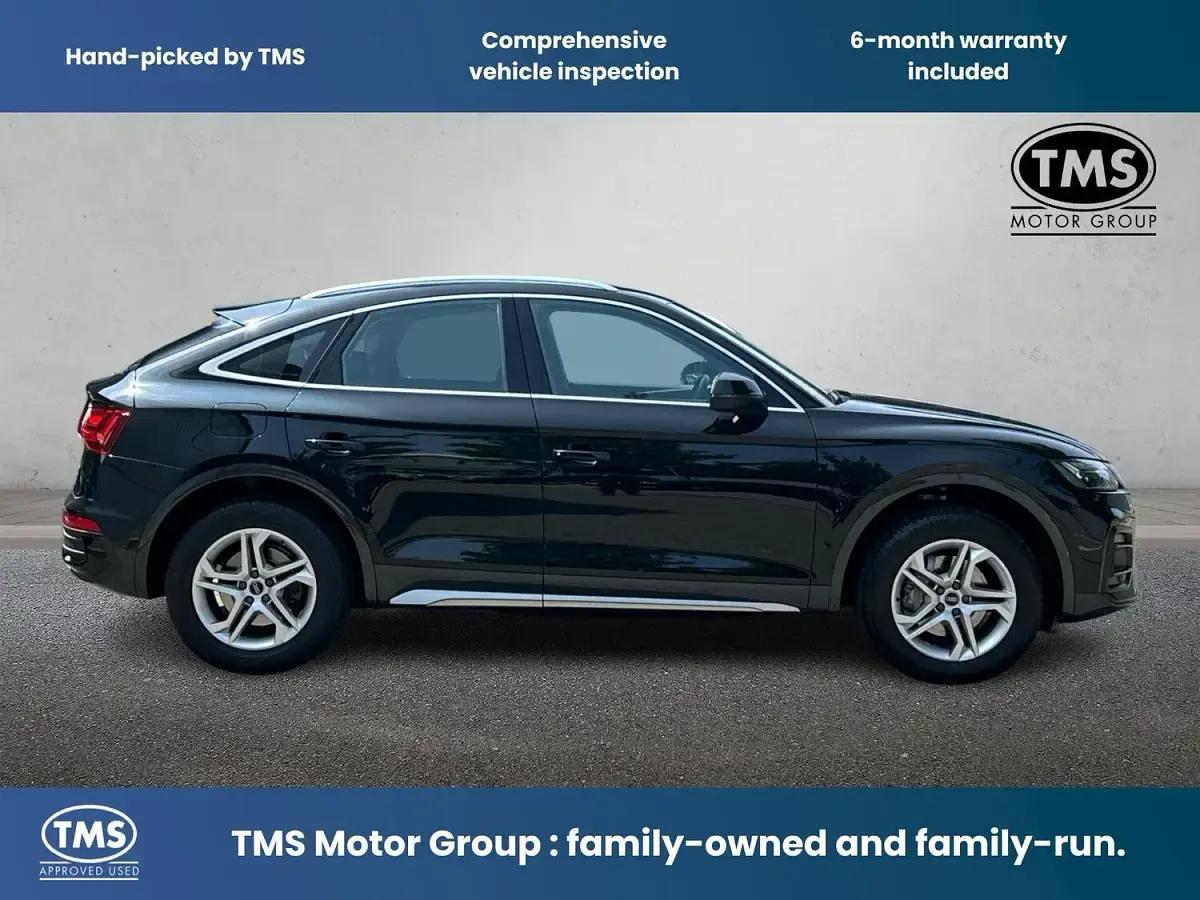 Used Audi Q5 Sportback Sport 204 HP (150 kW) 2022 Black SUV
