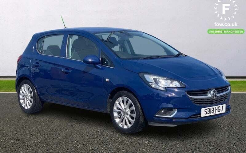 Blue Used 2018 Vauxhall Corsa Hatchback | £9,499 (A bit pricey) - Image 1/4