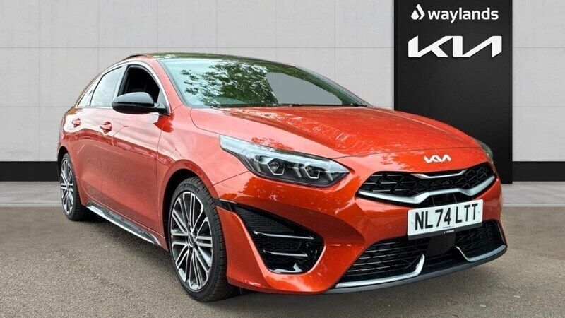 Orange Used 2024 Kia ProCeed GT-Line S Hatchback | £23,795 (Fair price) - Image 1/4