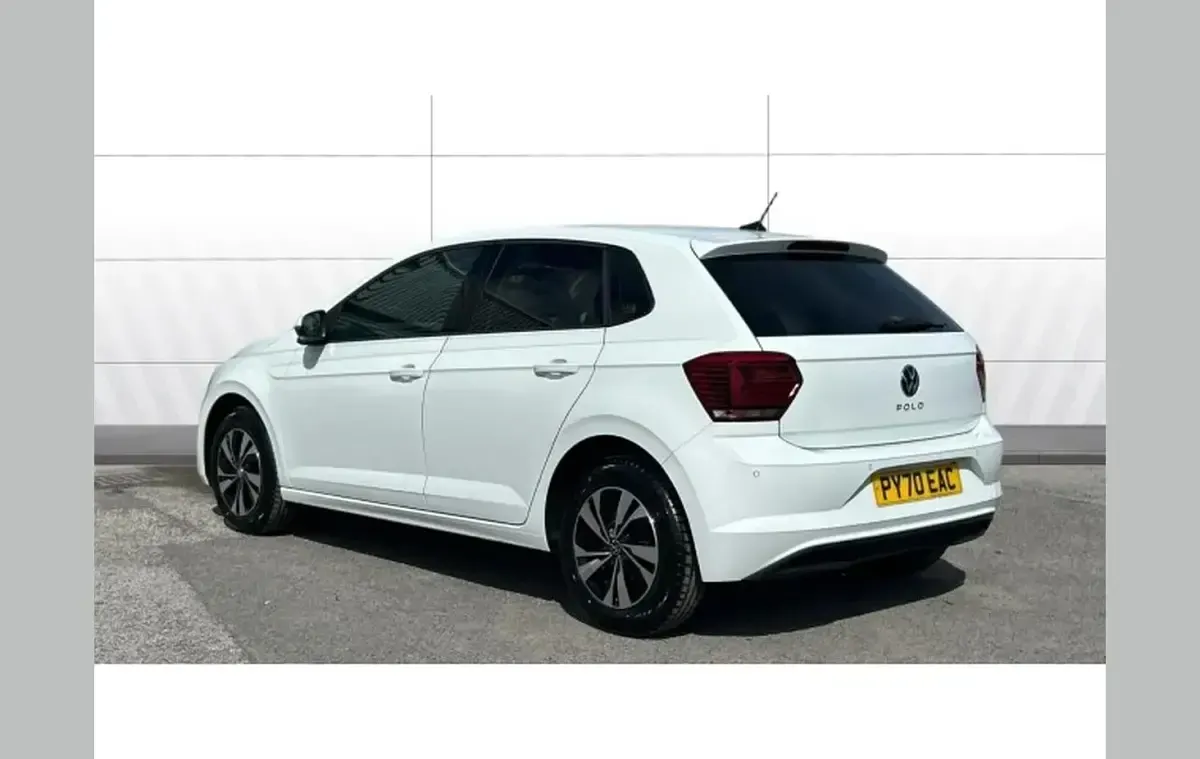 Used VW Polo Match 94 HP (69 kW) 2020 White Hatchback