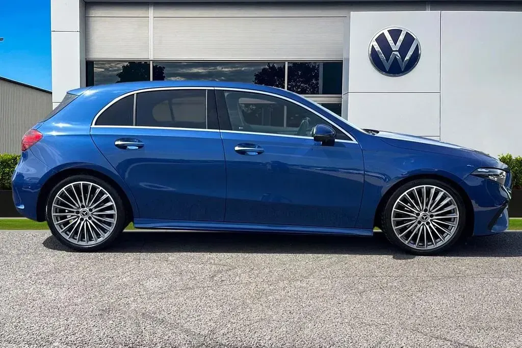 Used Mercedes A200 AMG line 2024 Blue Hatchback