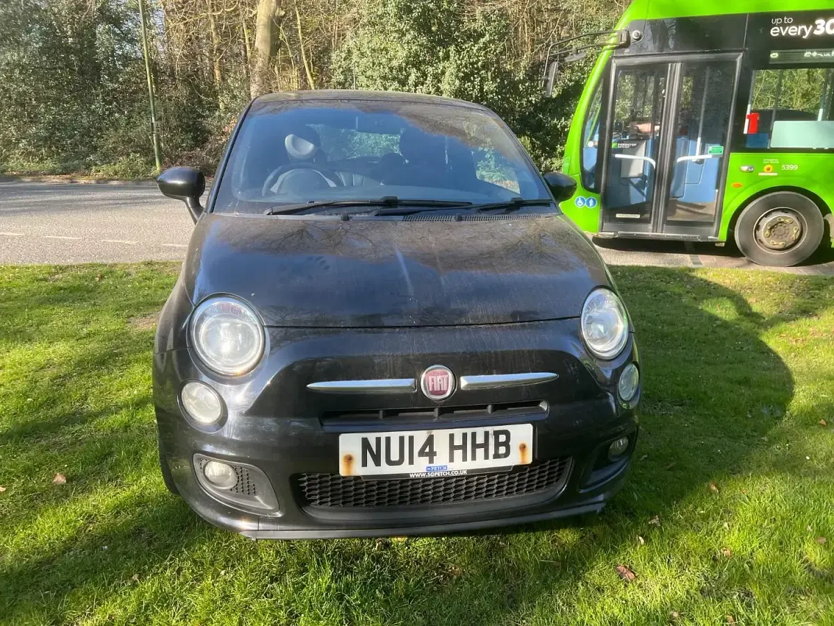 Used Fiat 500 S 69 HP (50 kW) 2014 Black Hatchback