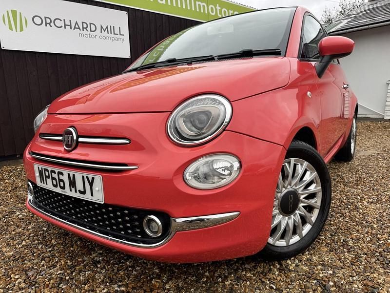 Used Fiat 500 Lounge 69 HP (50 kW) 2016 Pink Hatchback