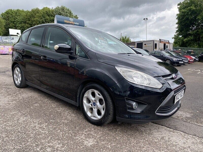 Black Used 2012 Ford C-MAX Zetec MPV | £3,495 (Fair price) - Image 1/4