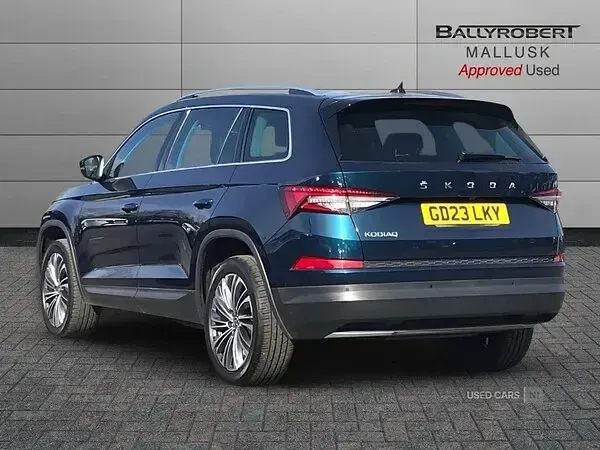Used Skoda Kodiaq SE L Executive 150 HP (110 kW) 2023 Blue SUV
