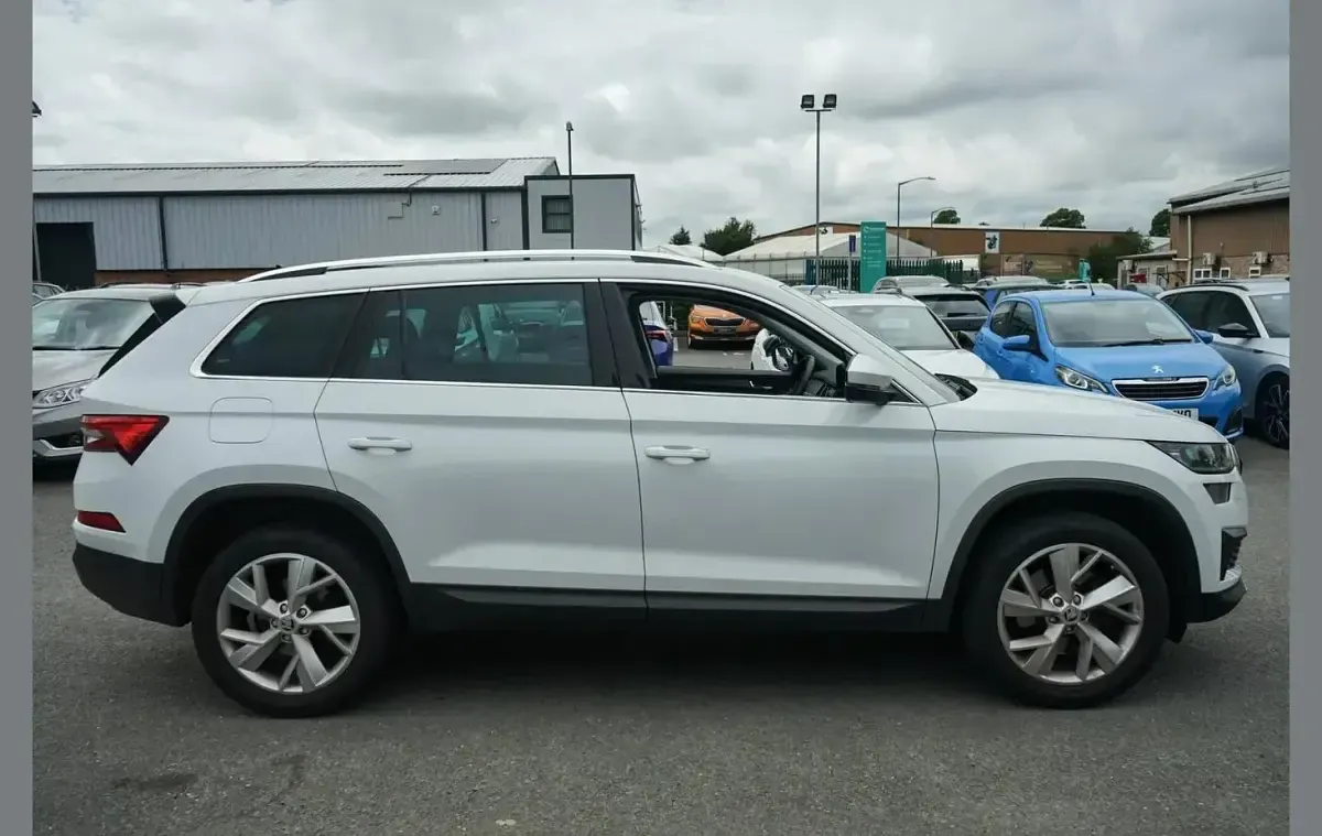 Used Skoda Kodiaq SE L 187 HP (137 kW) 2022 White SUV