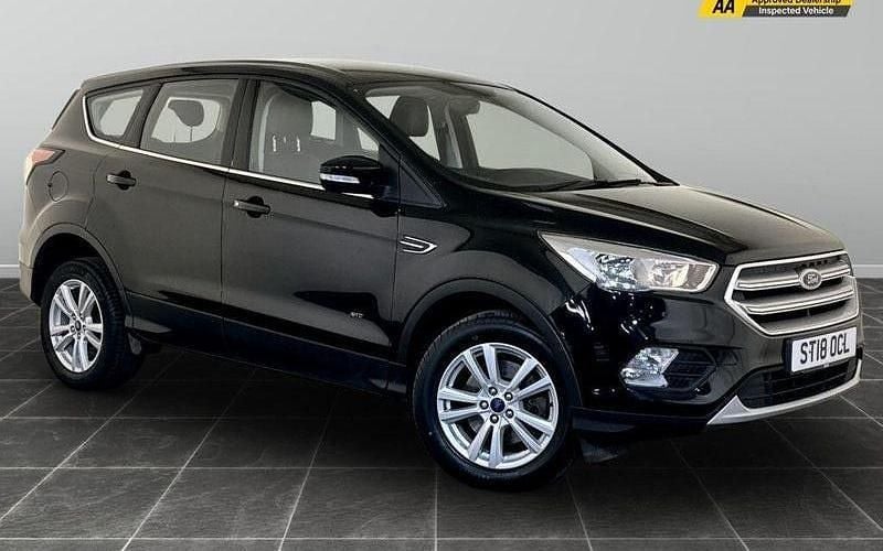 Black Used 2018 Ford Kuga Zetec SUV | £8,695 (Good price) - Image 1/2